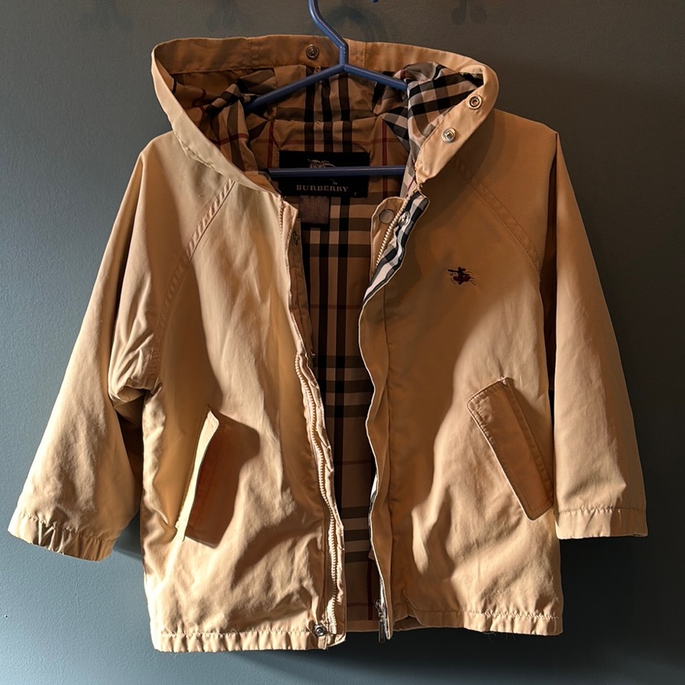 Toddler Burberry 2 in 1 Jacket - Authentic